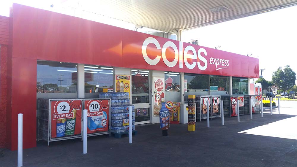 Coles Signage