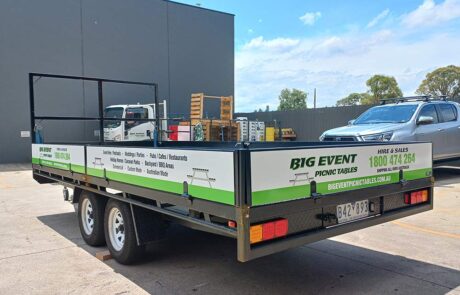 Trailer Signage, Lilydale/Yarra Valley